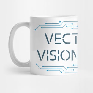 Vector Visionary Graphics Designers T-shirt Mug